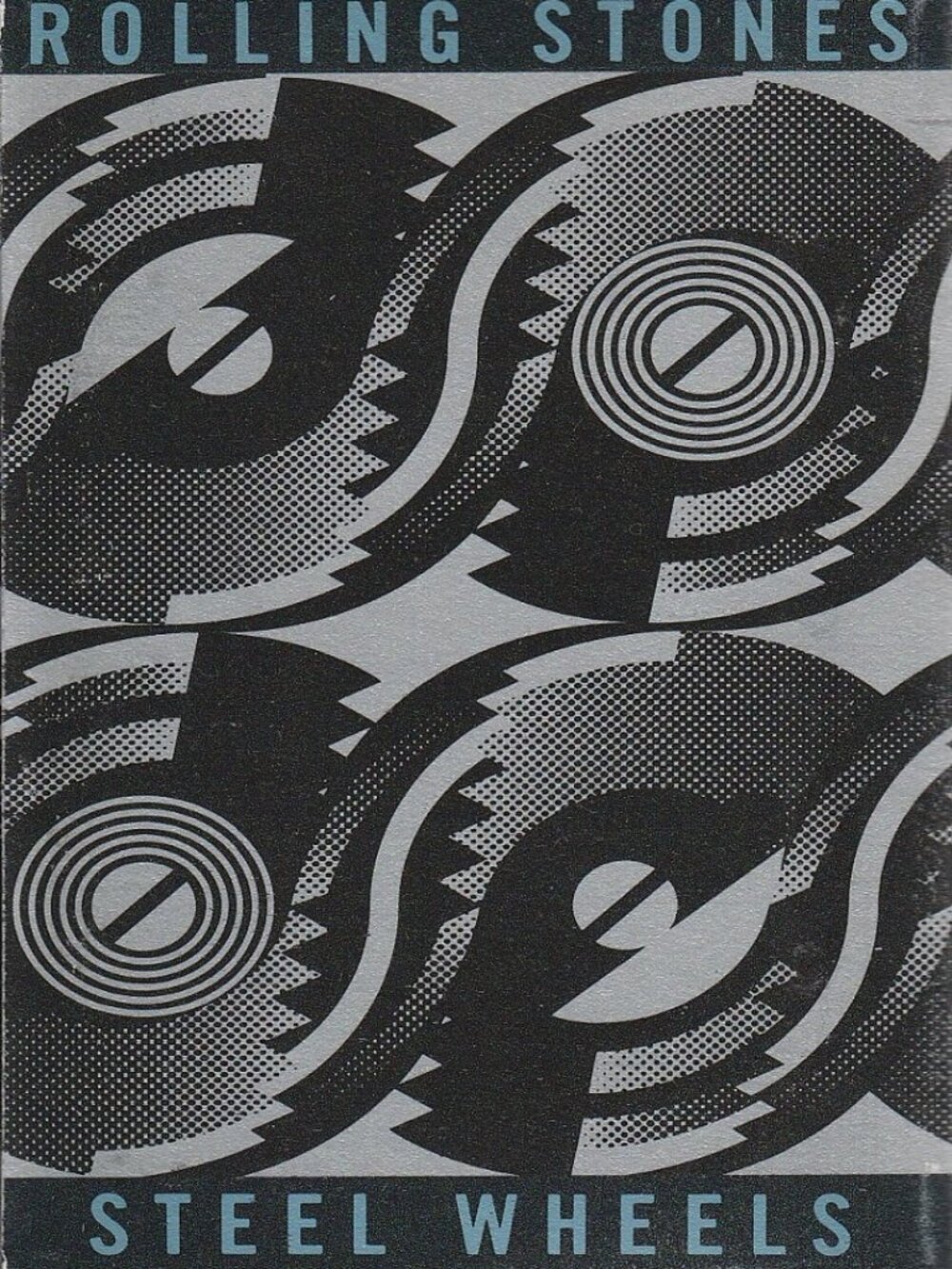 Rolling Stones - Steel Wheels - 1989 Cassette Tape